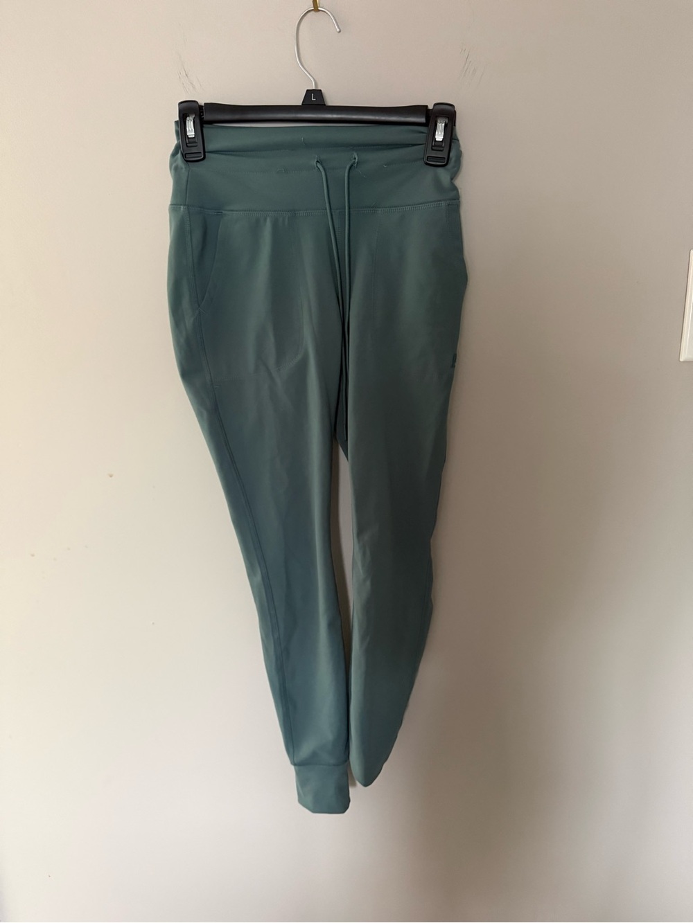 Avalanche Women's Leggings in Dusty Teal with Drawstring